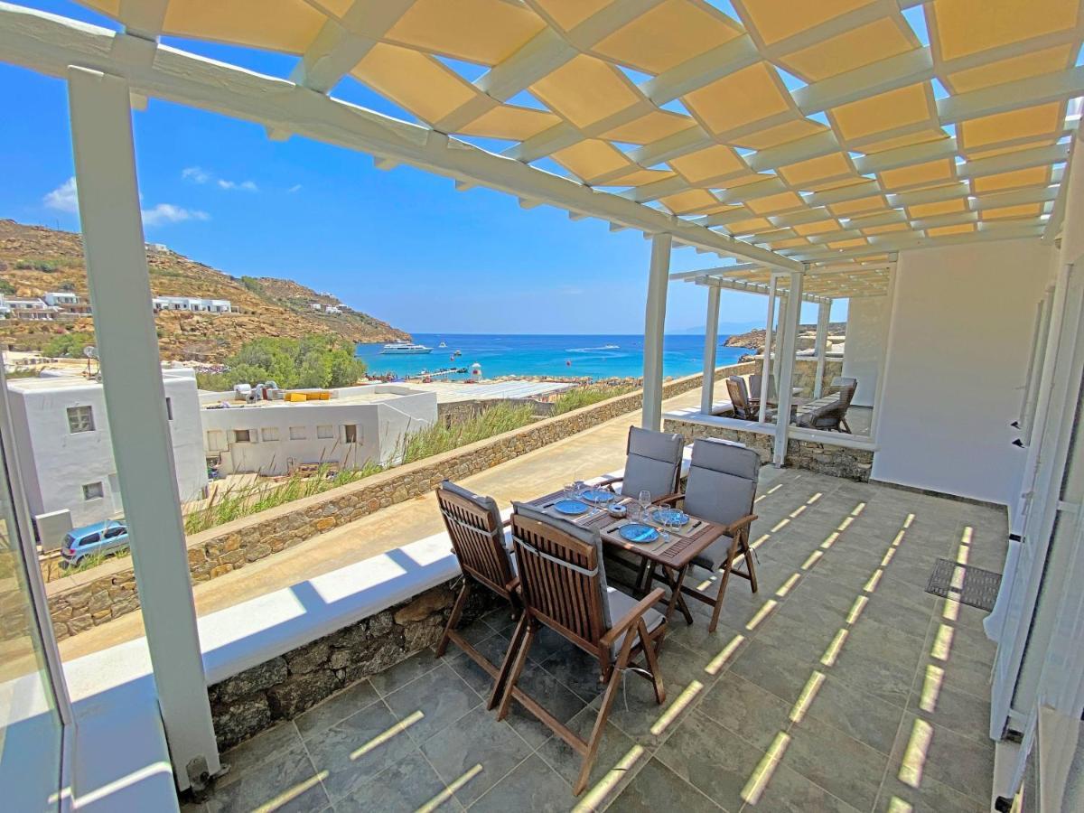 1Path Wave Mykonos Super Paradise Beach House Mykonos Town Exterior foto